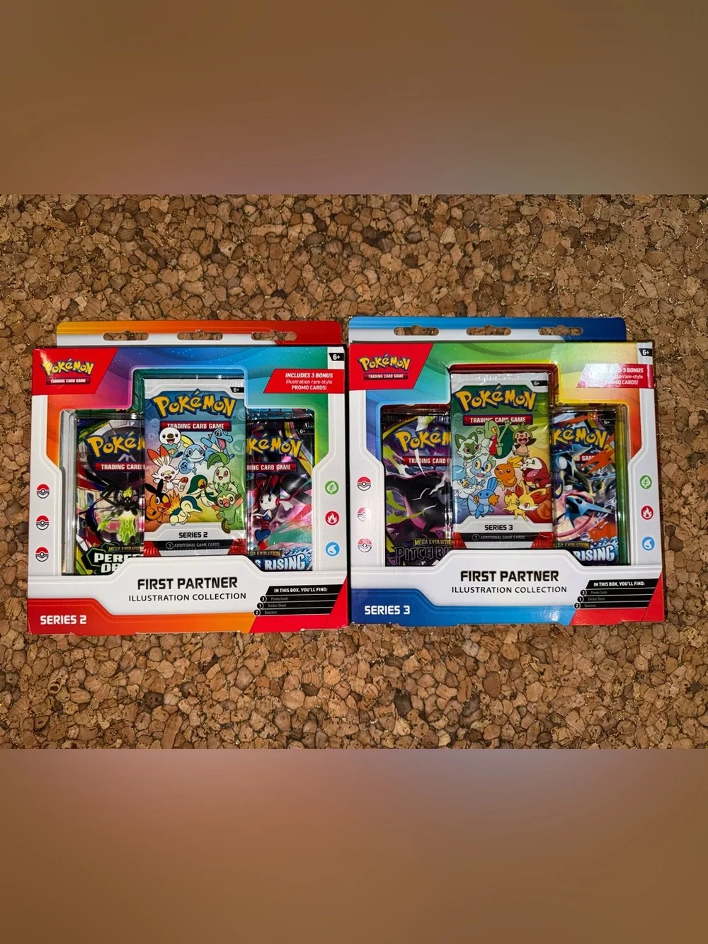 Pokemon First Partner Illustration series 2 and 3